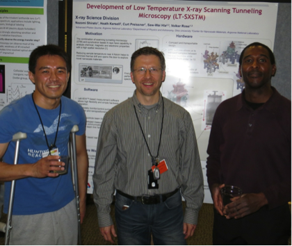 2014 Users Meeting APS CNM EMC poster session Nozomi Shirato Volker Rose Marvin Cummings