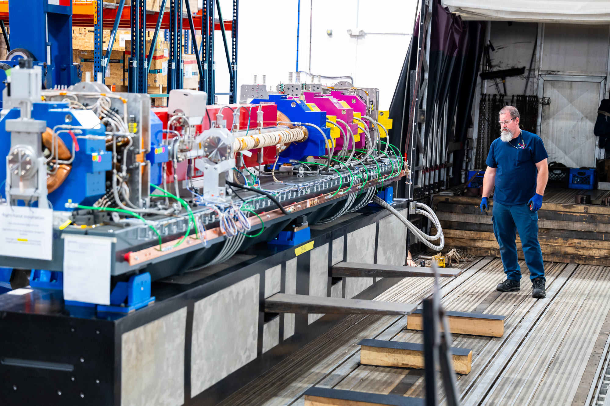 Installation of new Advanced Photon Source storage ring begins