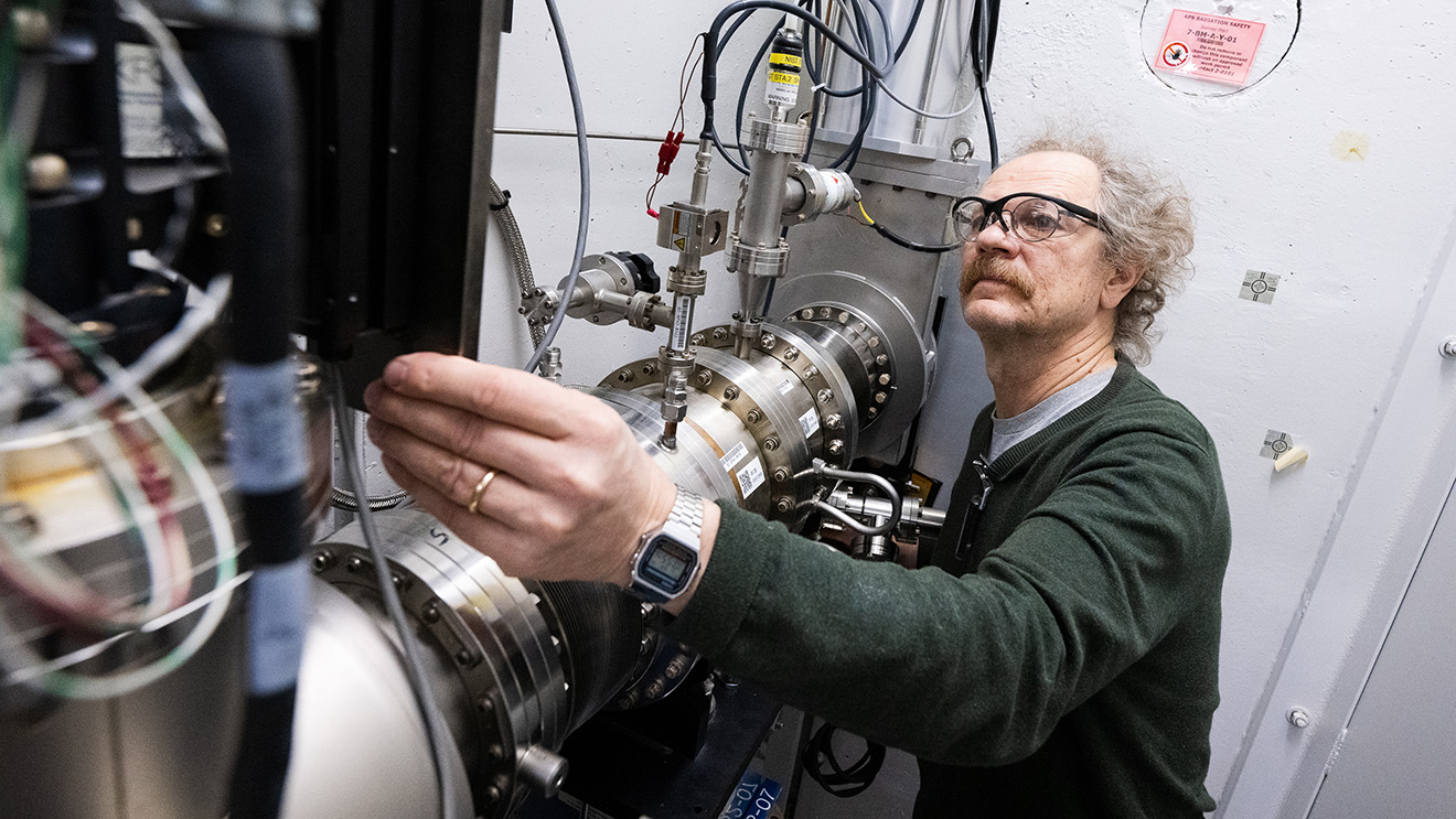 Members of the APS beamline team work on constructing and updating beamlines at the Advanced Photon Source.