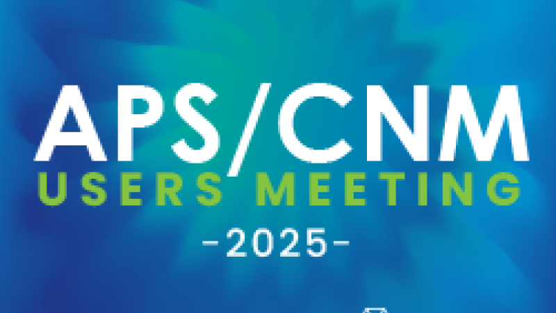 2025 APS/CNM Users Meeting logo